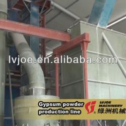 plaster of paris production line from mineral gypsum