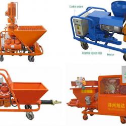 Plaster spraying machine