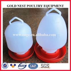 Plastic chicken drinker for poultry farm