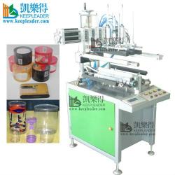 PLASTIC CYLINDER BOX GLUING MACHINE,PRINTED/PLASTIC/CLEAR/TRANSPARENT CYLINDER GLUING MACHINE