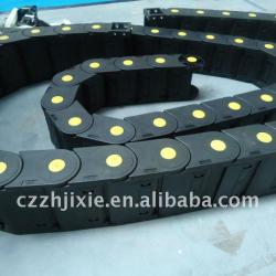 Plastic flexible cable drag chain