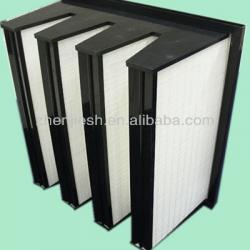 Plastic frame V-bank combined Final HEPA Air Filtration