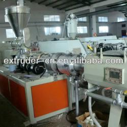 plastic machinery pvc pipe extrusion line