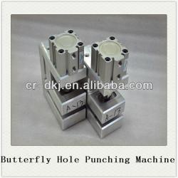 Plastic punching machine for three side seal bag