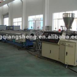 plastic PVC pipe extrusion line