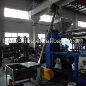 plastic sheet two-layer brace wire pelletizing line