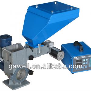 Plastic volumetric doser for injection machine & mixing device & blender for dosing in masterbath & volumetric doser color