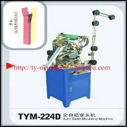 Plastic Zipper Slider Inserting Machine