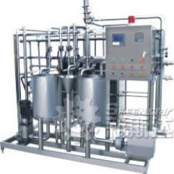 Plate type pasteurizing machine for juice