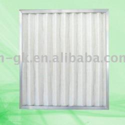 pleated pre air filter washable pre filter ,dismountable