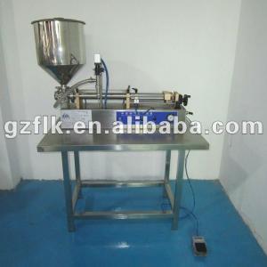 pneumatic cream and shampoo filling machine