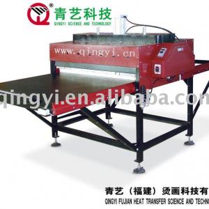 Pneumatic double stations heat press machine