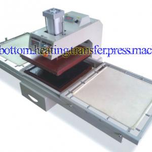 Pneumatic double stations heat transfer press machine