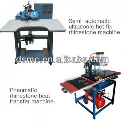 pneumatic hot fix transfer rhinestone machine