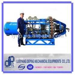 pneumatic pipeline internal line up clamp with copper back up shoes for pipe automatic welding