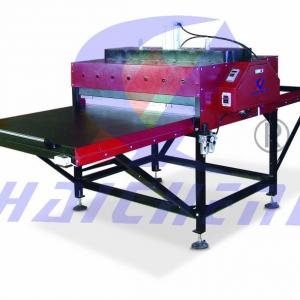 Pneumatic tshirt heat transfer printing machine