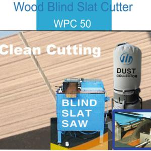 Pneumatic Venetian Wood Blinds Slat Cutting Machine