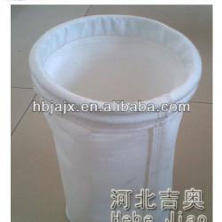 Polyester needled dust filter bag