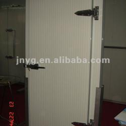 Polyurethane hinged cold room door