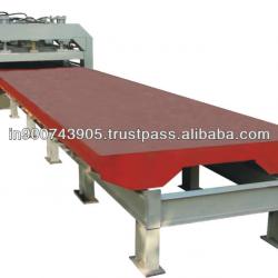 Polyurethane PU Sandwich Panel trolley type Press Machine