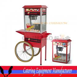 Popcorn Maker Machine With Cart Wheels CHZ-8A