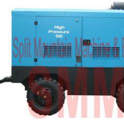 Portable Compressor Portable air Compressor SMPD-16/17 / LGCY-16/17 17 bar 565cfm for aggregate quarries