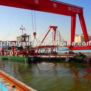 portable desilting ship