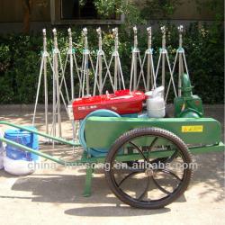 Portable farm watering machine/water sprinkler machine