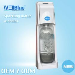 Portable soda water dispenser, soda water maker, soda water machine