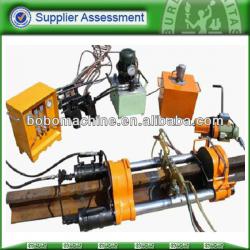 Portable type gas pressure rail welding machine