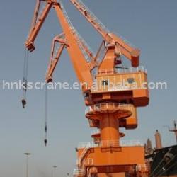 Portal type harbour crane