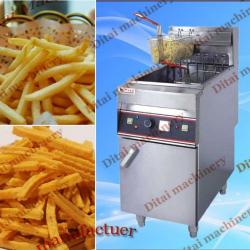 Potato chip deep fryer machine