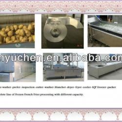 Potato chips processing production line