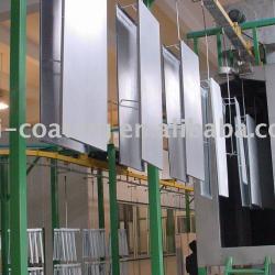 Powder coating equipment for Refrigerator case shell