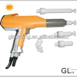 Powder coating gun