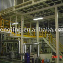 Powder coating line