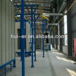 Powder coating line