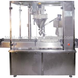 powder filling capping compact machine