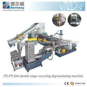 PP film double stage granulators