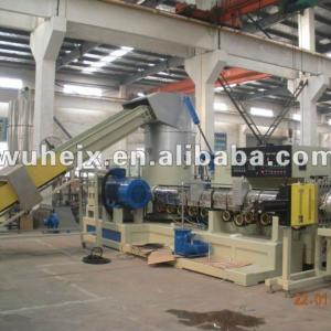 PP PE film recycling pelletizing extruder