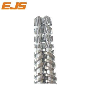 PP PE PVC processing twin extrusion screw barrel