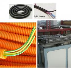 PP Single wall corrugation hose machine