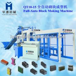 Practical and high efficiency block making machine price QT10-15 concrete block making machine price in India