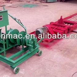 precast hollow core concrete floor slab forming machine