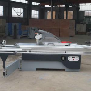 Precision panel saw woodworking machine