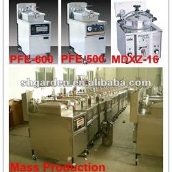 Pressure chicken fryer with stainless steel