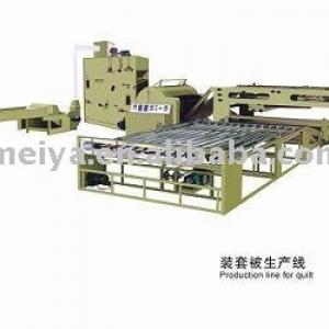 production line of quilt wadding roll fiber making line