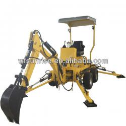 Professional manufacturer for mini towable backhoe