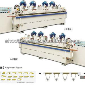 Profile Edge Sanding Machine SH4 with Feeding the minimun length Belt 100mm Wheel 300mm and Workpiece width scope 40-1800mm