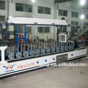 profile wrapping machine for cabinet and window hot and cold glue